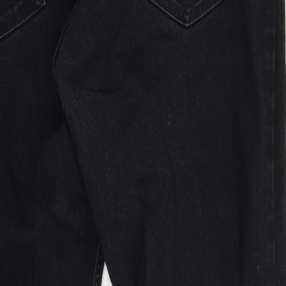 Marks and Spencer Mens Black   Straight Jeans Size 36 L29 in