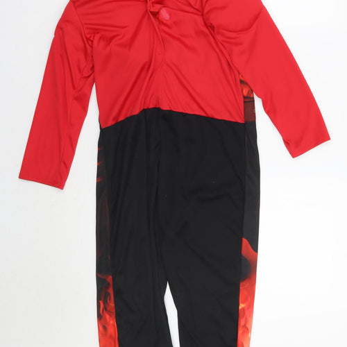 TU Boys Red   Capri Trousers Size 7-8 Years - Halloween Costume