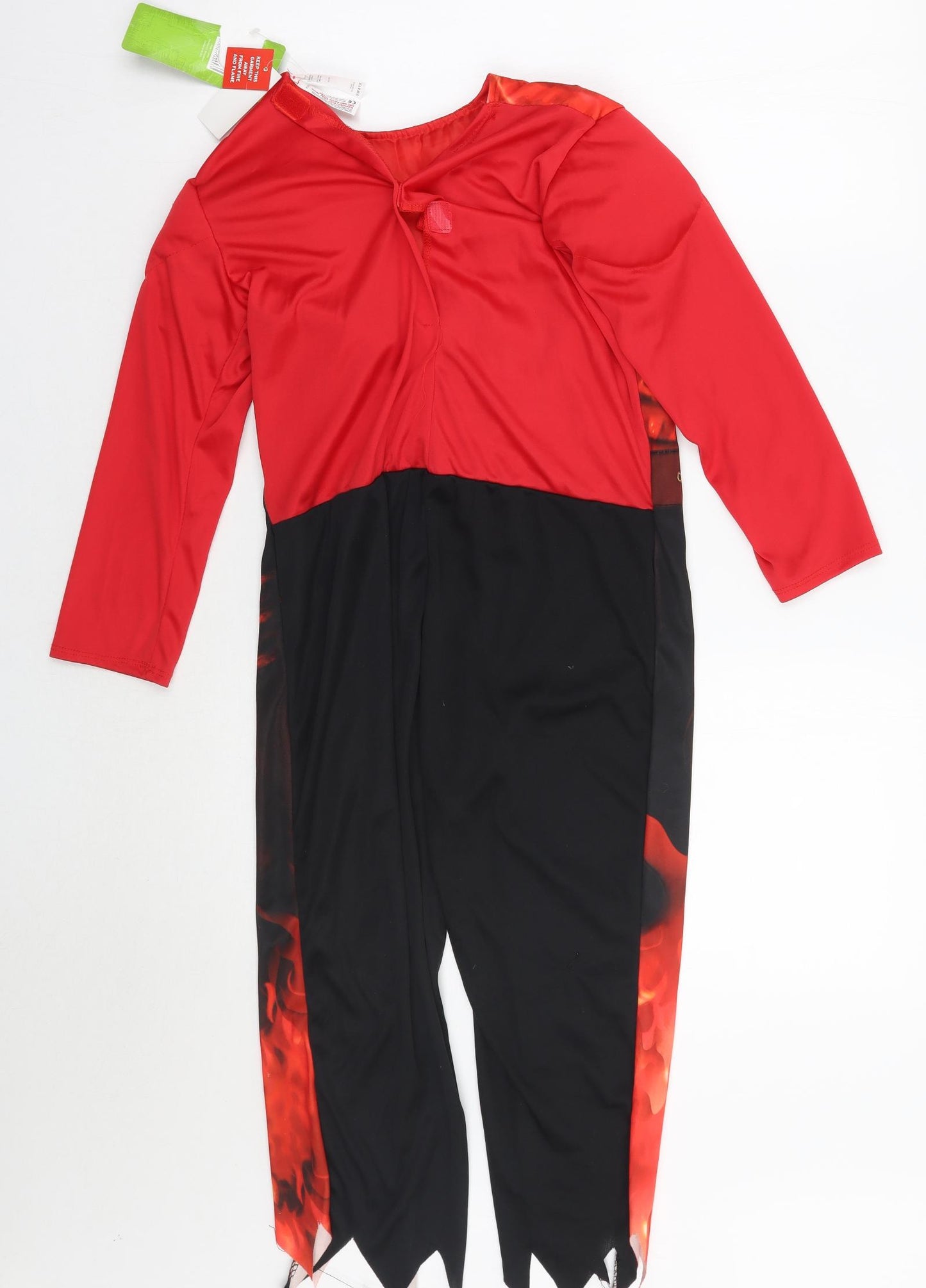 TU Boys Red   Capri Trousers Size 7-8 Years - Halloween Costume