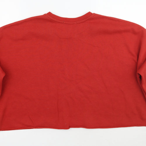 Primark Womens Red   Pullover Jumper Size M