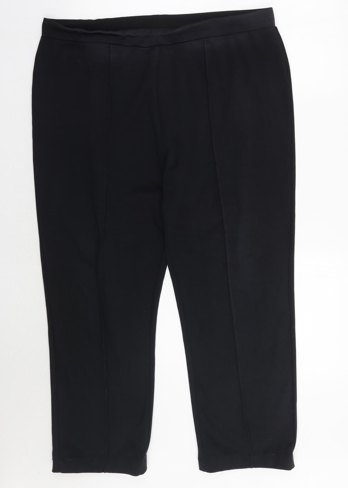 George Womens Black   Sweatpants Trousers Size 20 L25 in