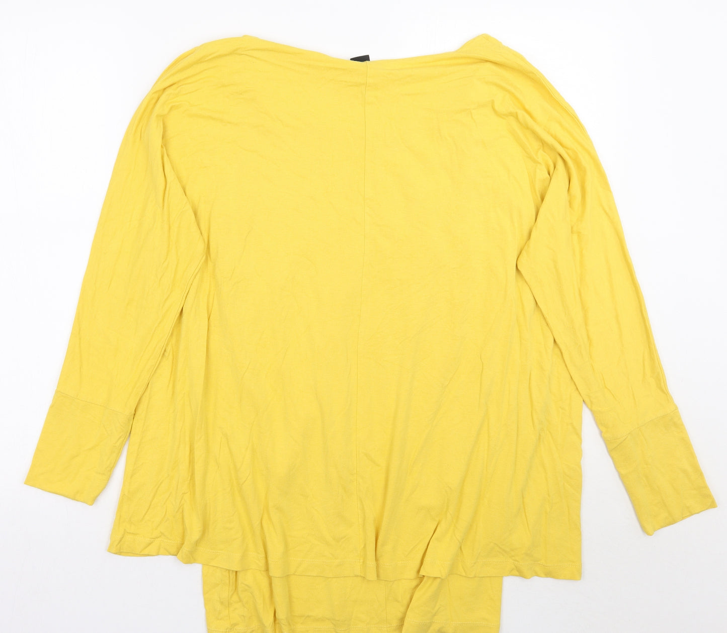 b.c Womens Yellow   Basic T-Shirt Size 14