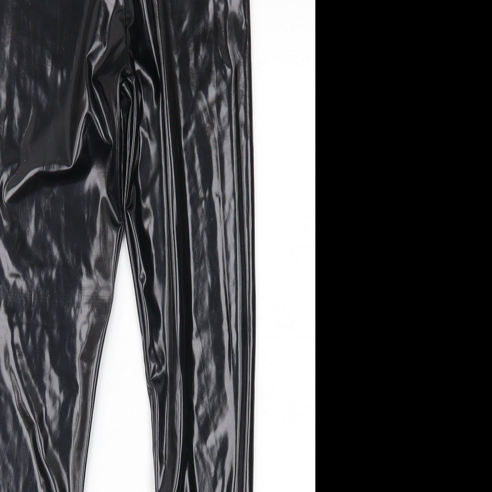 Topshop Womens Black    Leggings Size 10 L28 in