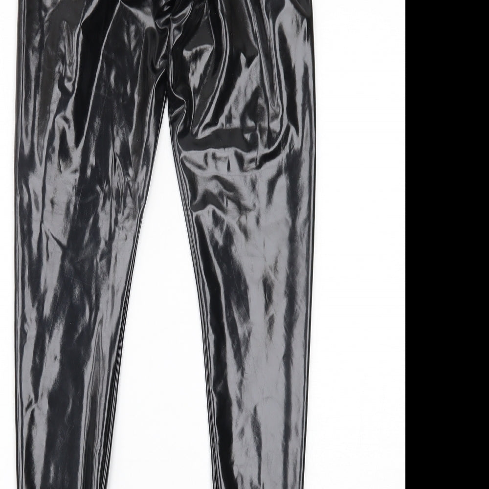 Topshop Womens Black    Leggings Size 10 L28 in