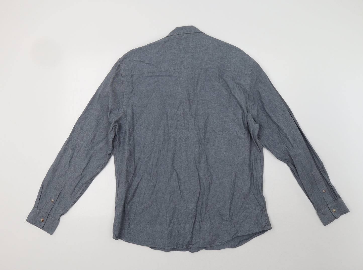 Matalan Mens Blue    Button-Up Size XL