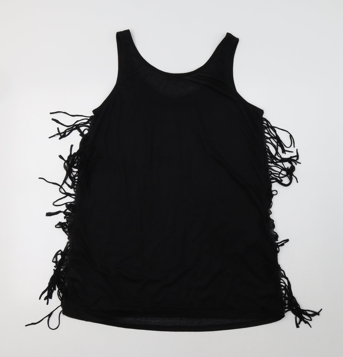 Papaya Womens Black   Basic Tank Size M