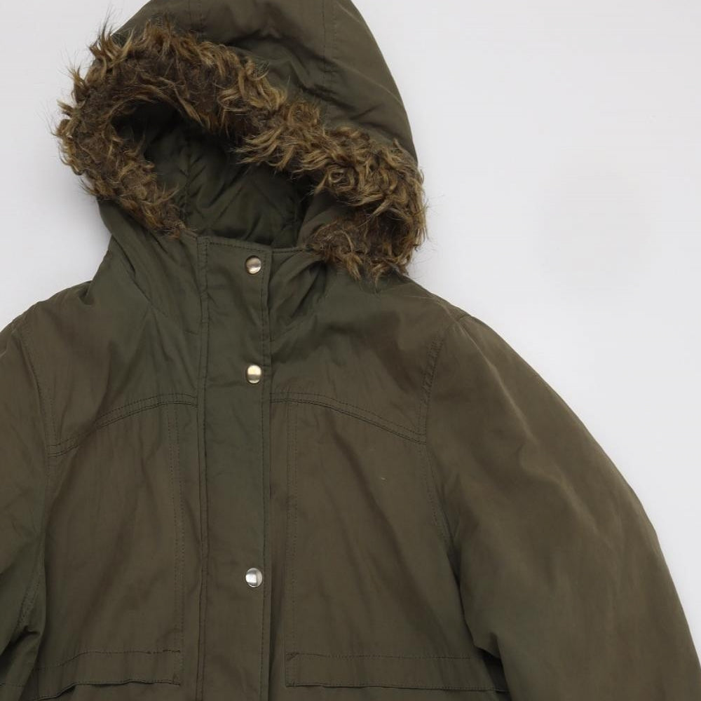 George Womens Green   Parka Jacket Size 18