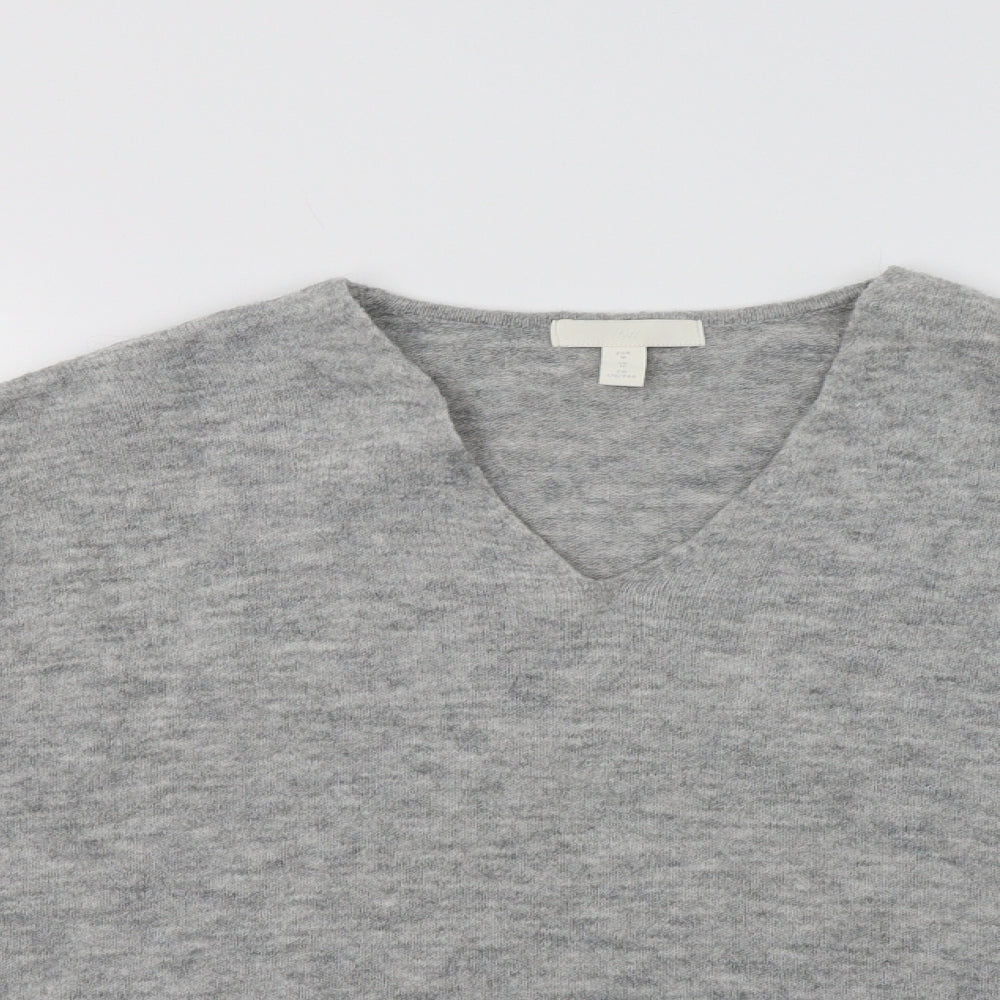 H&M Womens Grey   Pullover Jumper Size M