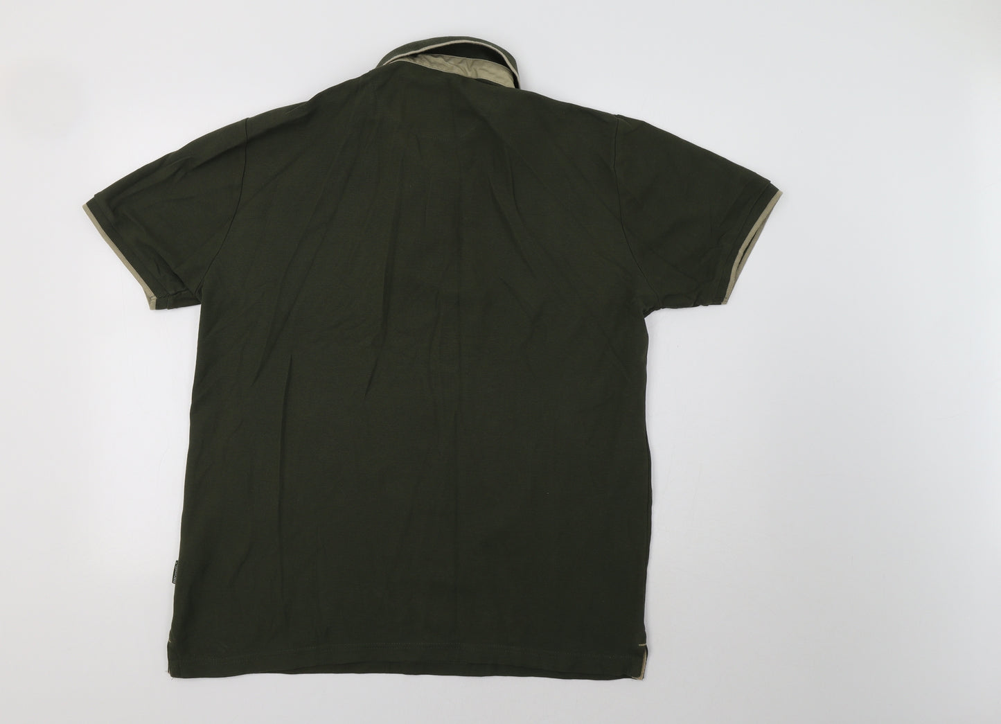 Percussion Mens Green    Polo Size XL