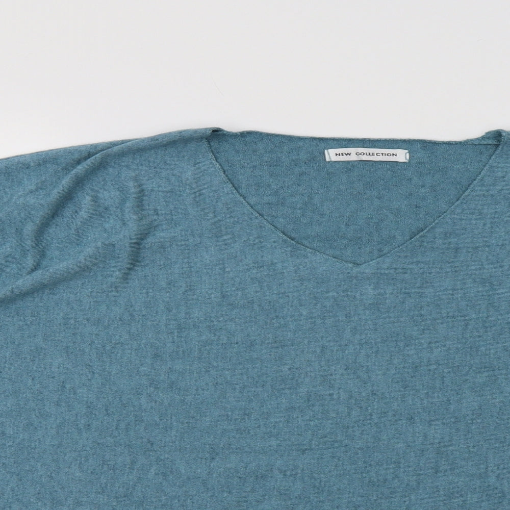 New Collection Womens Blue   Pullover Jumper Size L