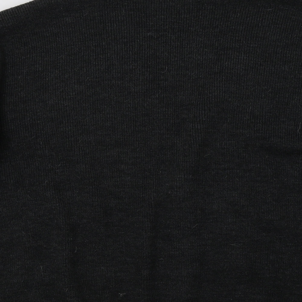 BHS Mens Grey   Cardigan Jumper Size 2XL