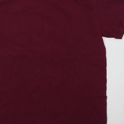 Gildan Womens Purple   Basic T-Shirt Size S  - Twerk