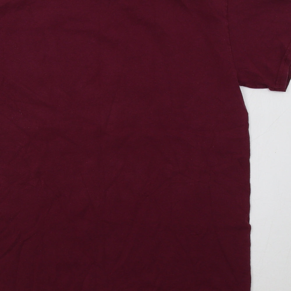 Gildan Womens Purple   Basic T-Shirt Size S  - Twerk