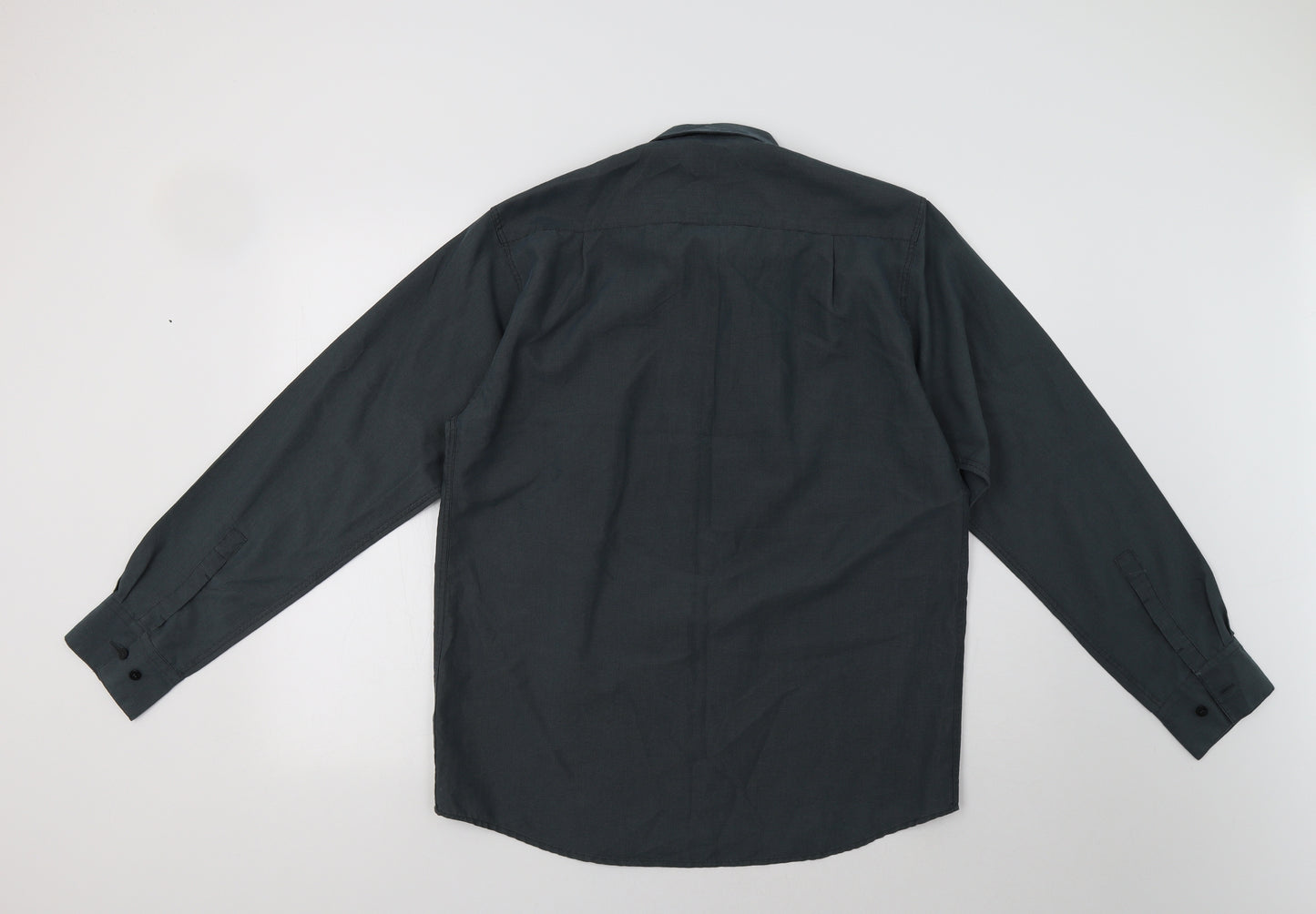 Kickers Mens Grey    Dress Shirt Size M