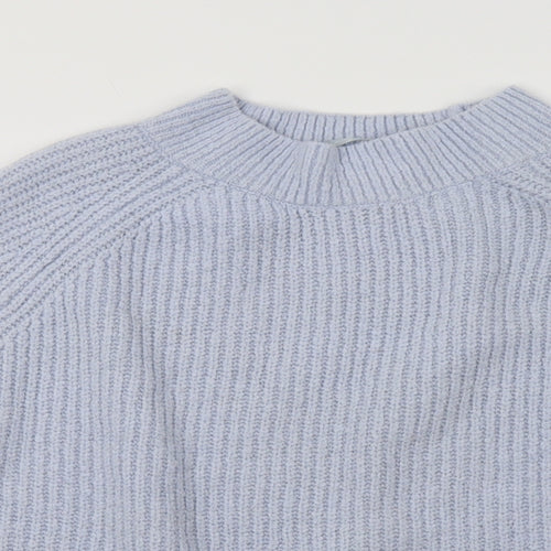 Primark Womens Blue   Pullover Jumper Size L