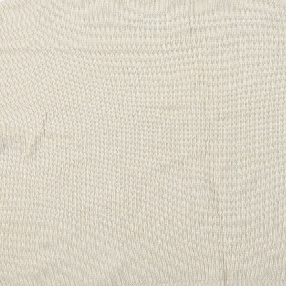 M&S Womens Ivory   Pullover Jumper Size L