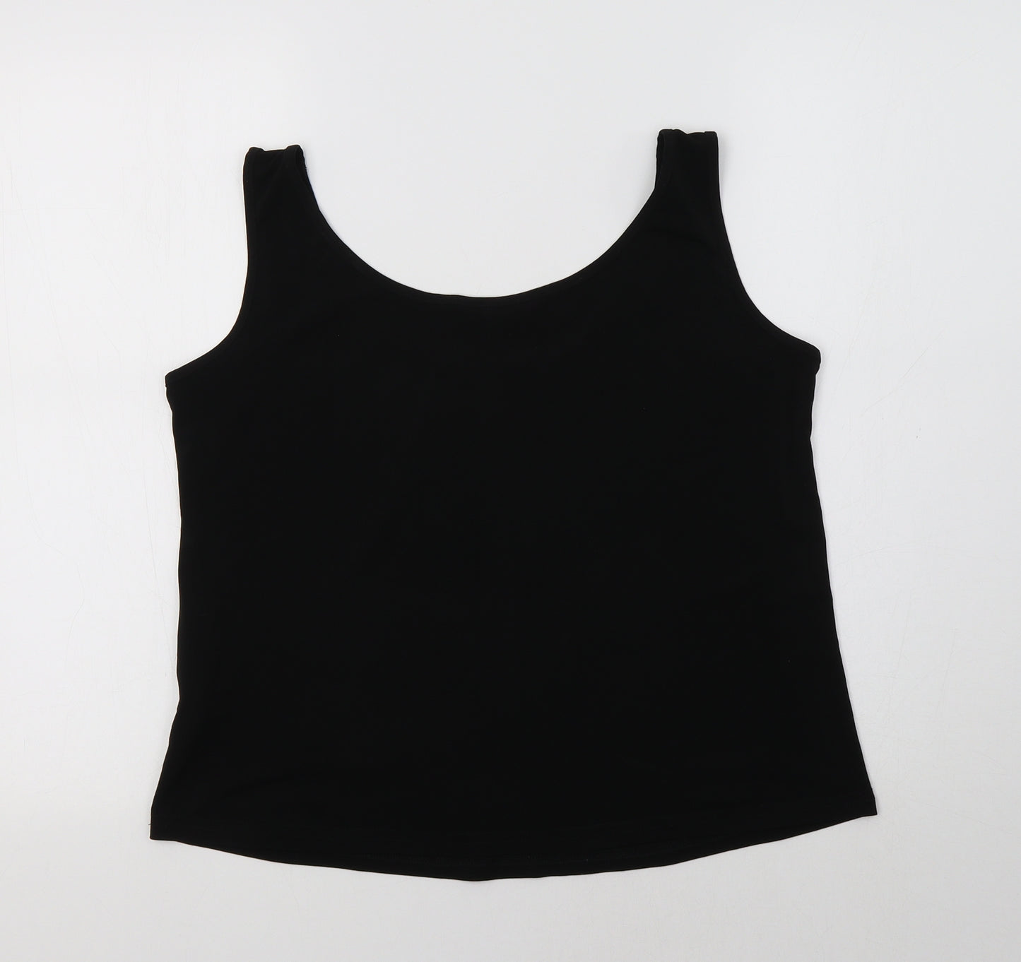 Chesca Womens Black   Basic Tank Size M