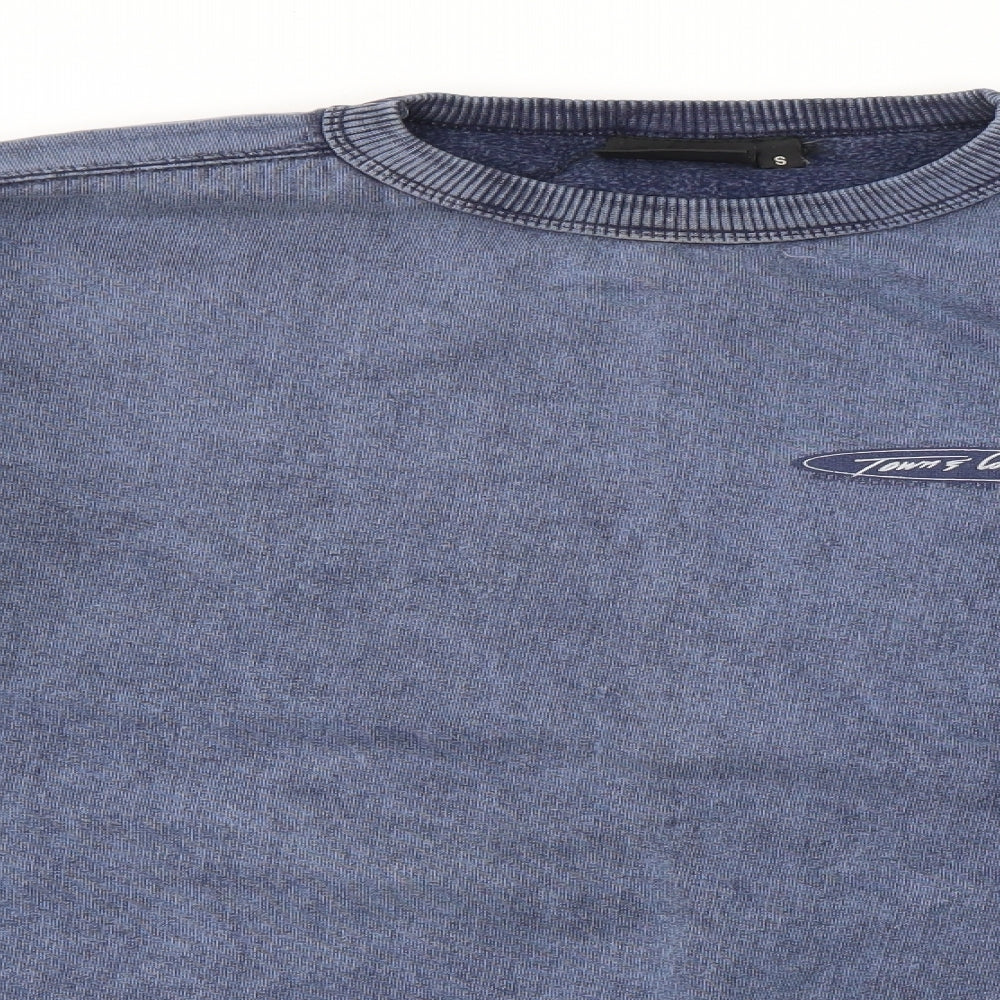 T&C Surf Designs Mens Blue   Pullover Sweatshirt Size S  - Hawaii