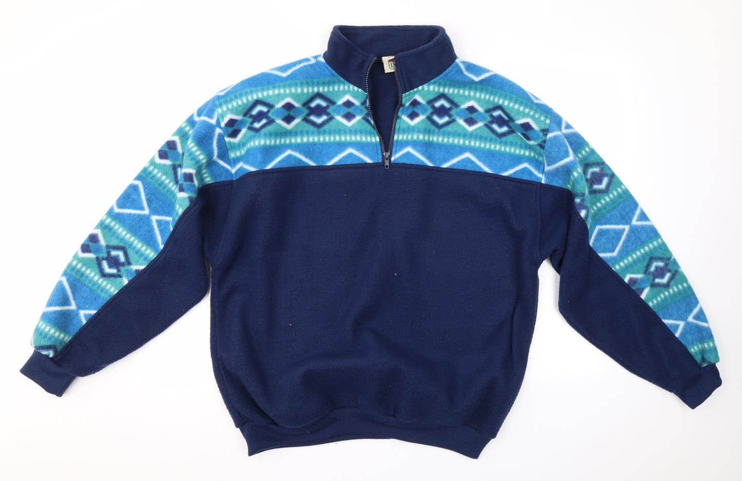 Evolution Mens Multicoloured   Pullover Jumper Size L