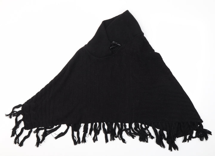 b. young Womens Black Shrug Jumper One Size