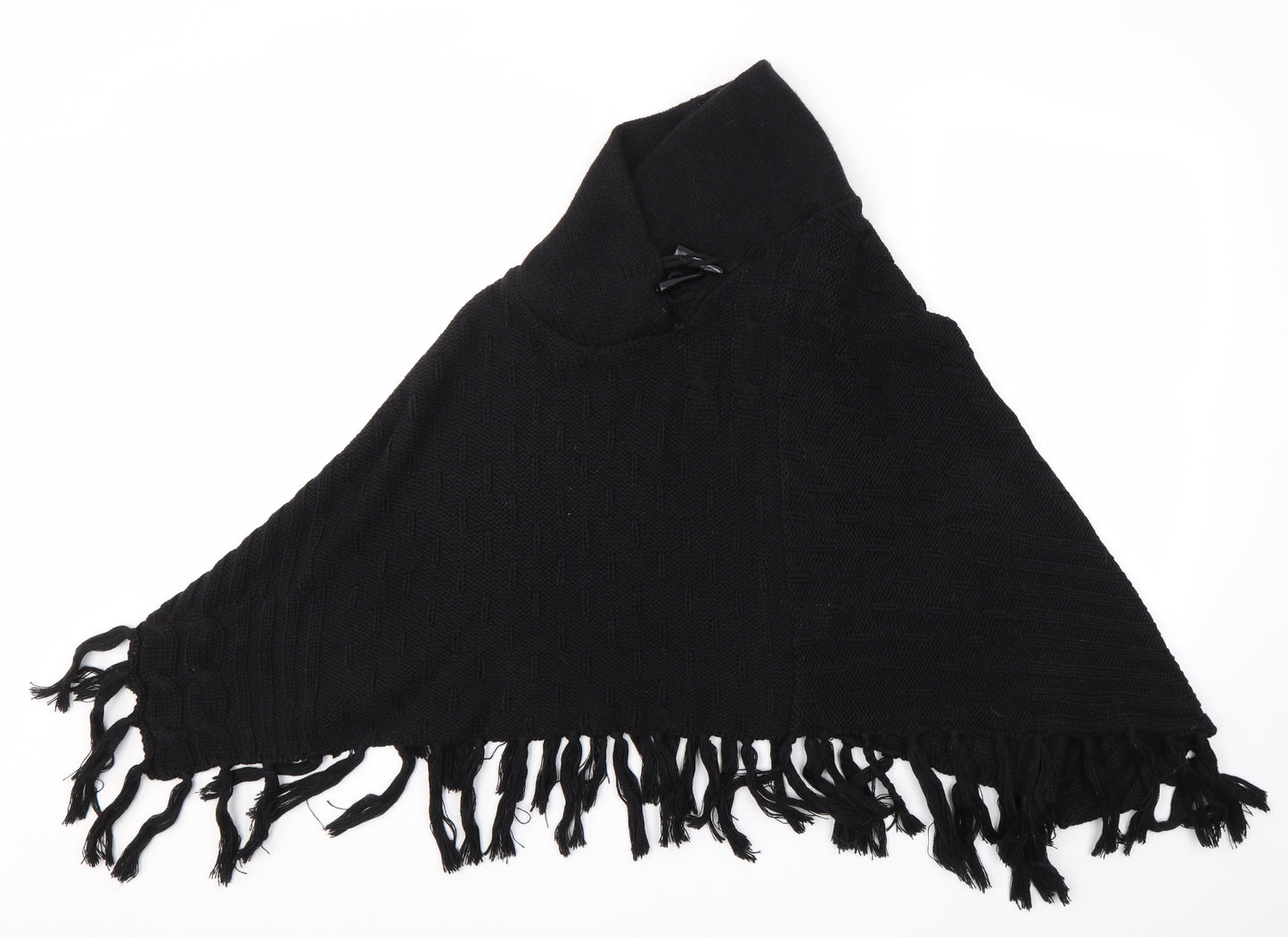 b. young Womens Black   Shrug Jumper One Size