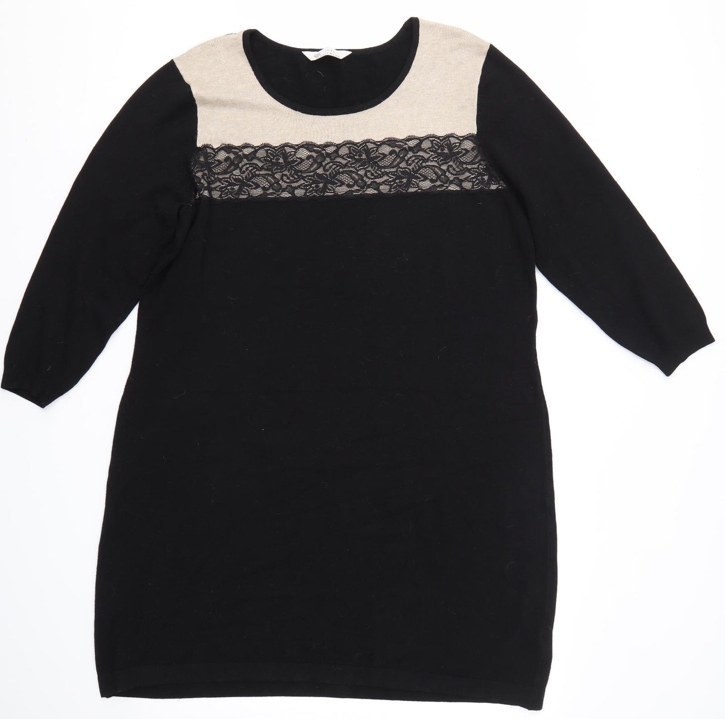 BHS Womens Multicoloured   Jumper Dress  Size L