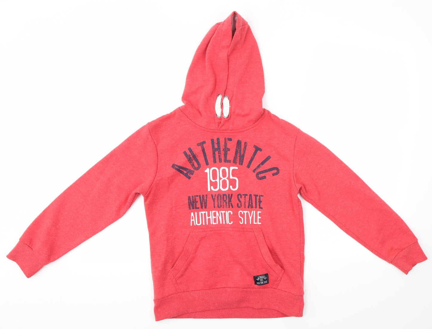 Primark Boys Red   Pullover Hoodie Size 10-11 Years