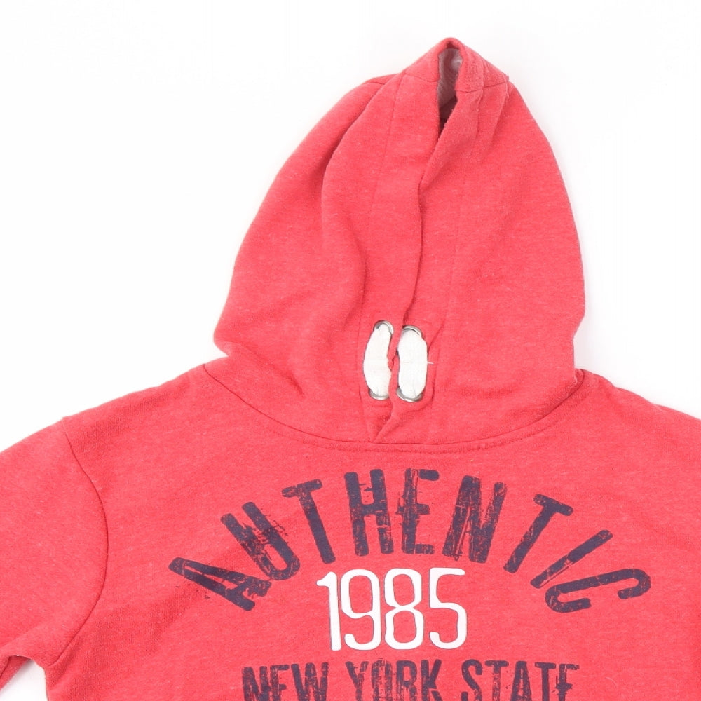 Primark Boys Red   Pullover Hoodie Size 10-11 Years