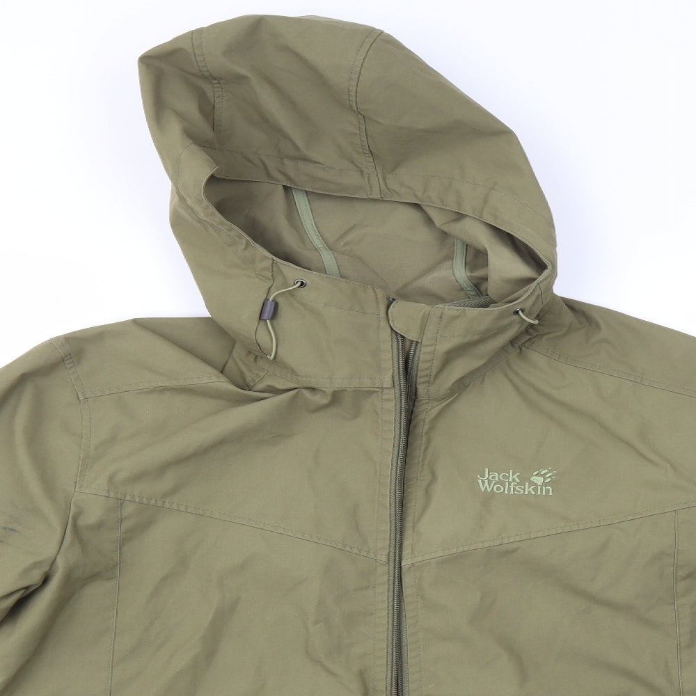 Jack Wolfskin Mens Green   Jacket Coat Size S  - Size 34