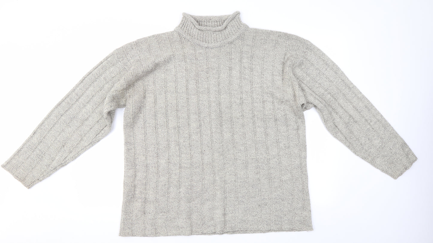 Best Trading Mens Grey   Pullover Jumper Size M