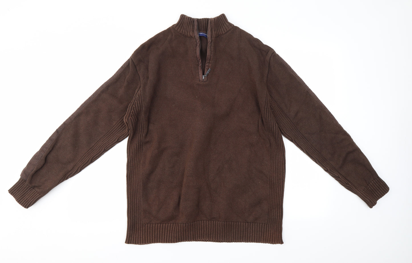 Tom Hagan Mens Brown   Pullover Jumper Size XL