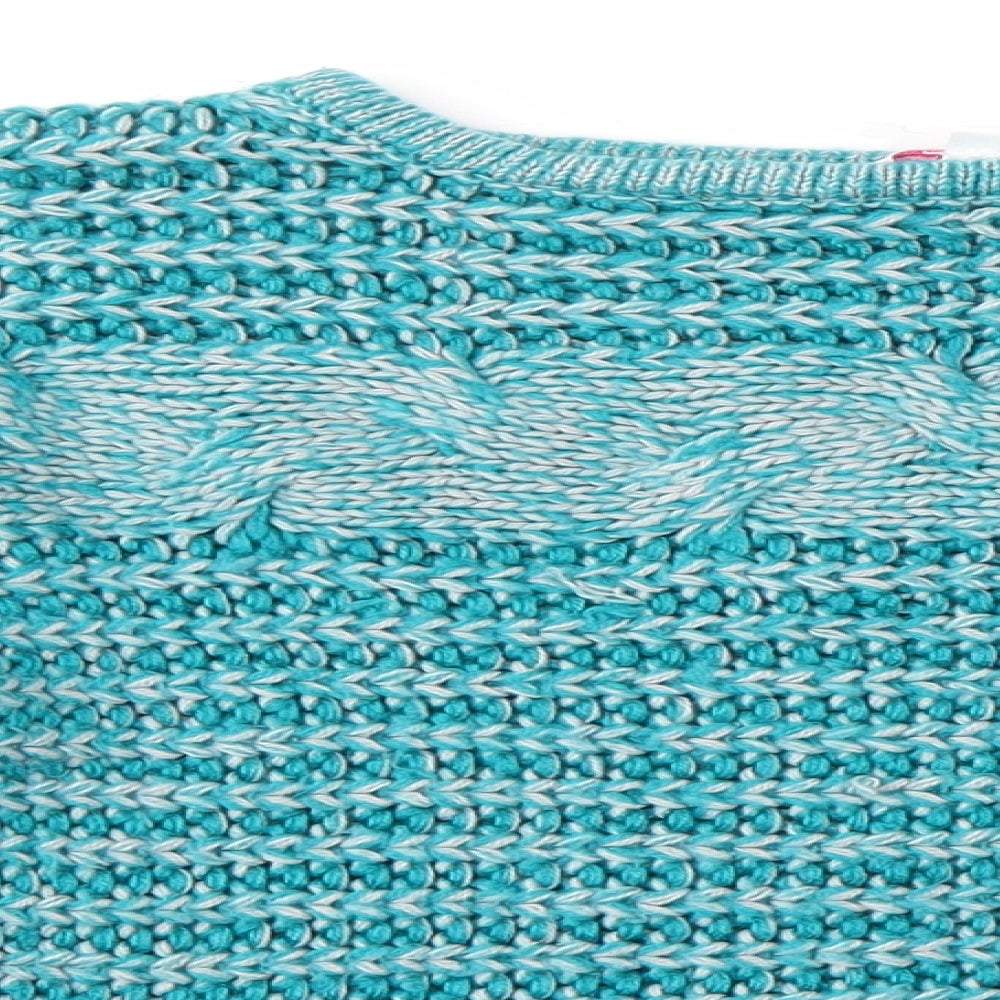 Miss Evie Girls Blue   Pullover Jumper Size 11-12 Years