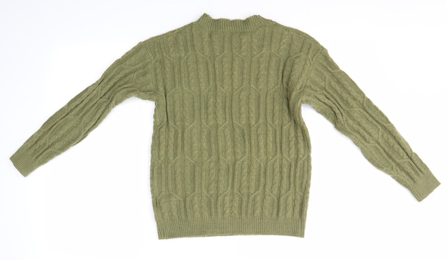 SheIn Womens Green   Pullover Jumper Size S