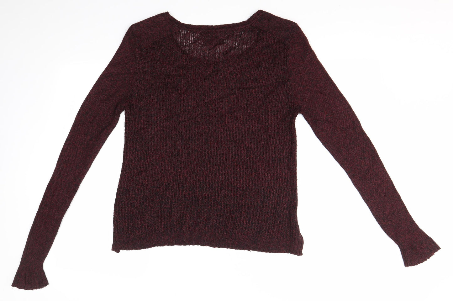Size 8 Needle Womens Red   Pullover Jumper Size M
