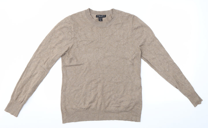 Amisu Womens Brown Pullover Jumper Size L