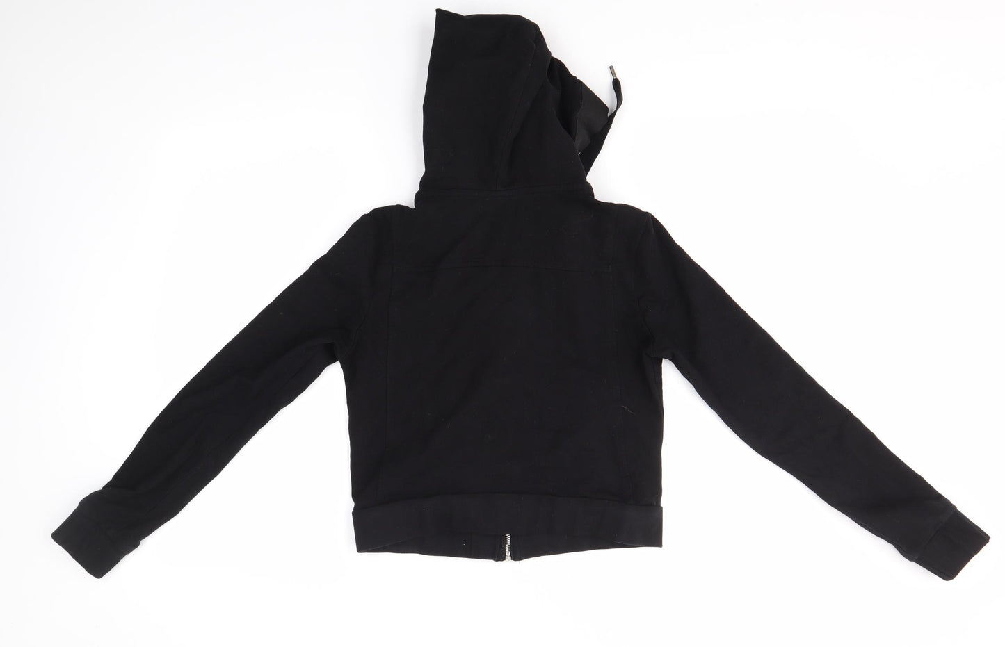 Maniere de Voir Womens Black   Full Zip Hoodie Size S
