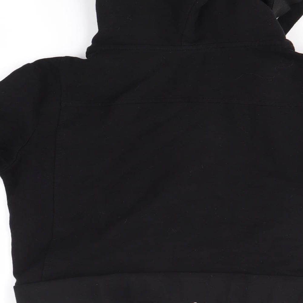 Maniere de Voir Womens Black   Full Zip Hoodie Size S