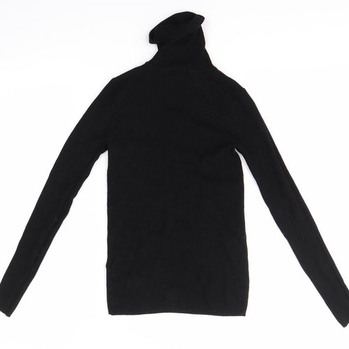 M&S Womens Black   Pullover Jumper Size 6
