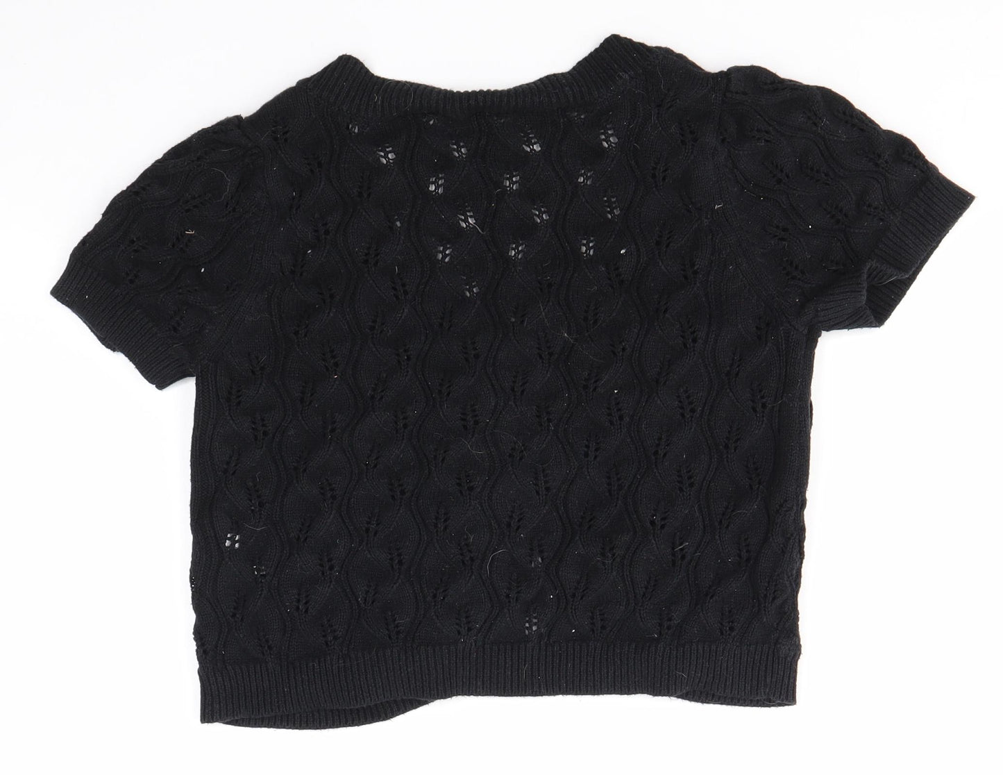 Dorothy Perkins Womens Black   Cardigan Jumper Size 8