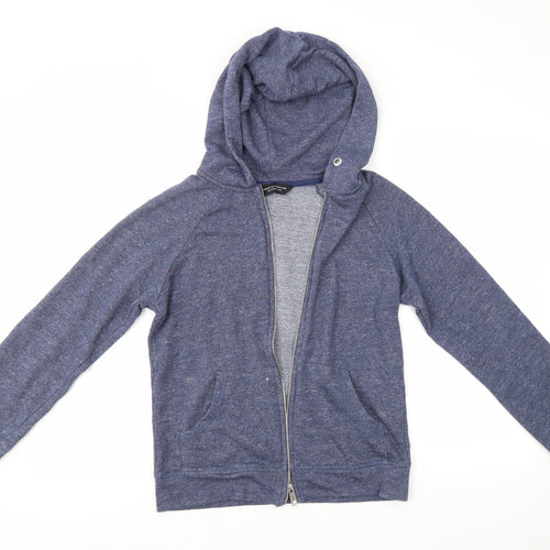 Dorothy Perkins Womens Blue   Full Zip Hoodie Size 8