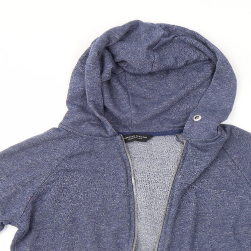 Dorothy Perkins Womens Blue   Full Zip Hoodie Size 8