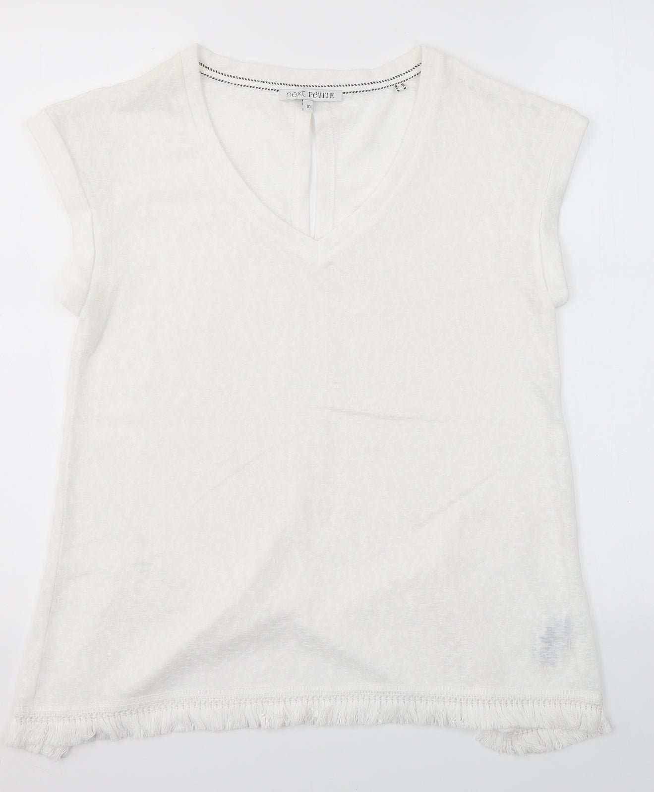 NEXT Womens White   Basic Blouse Size 10