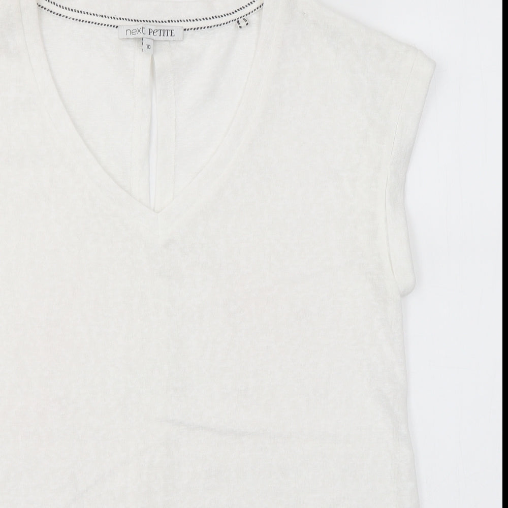 NEXT Womens White   Basic Blouse Size 10