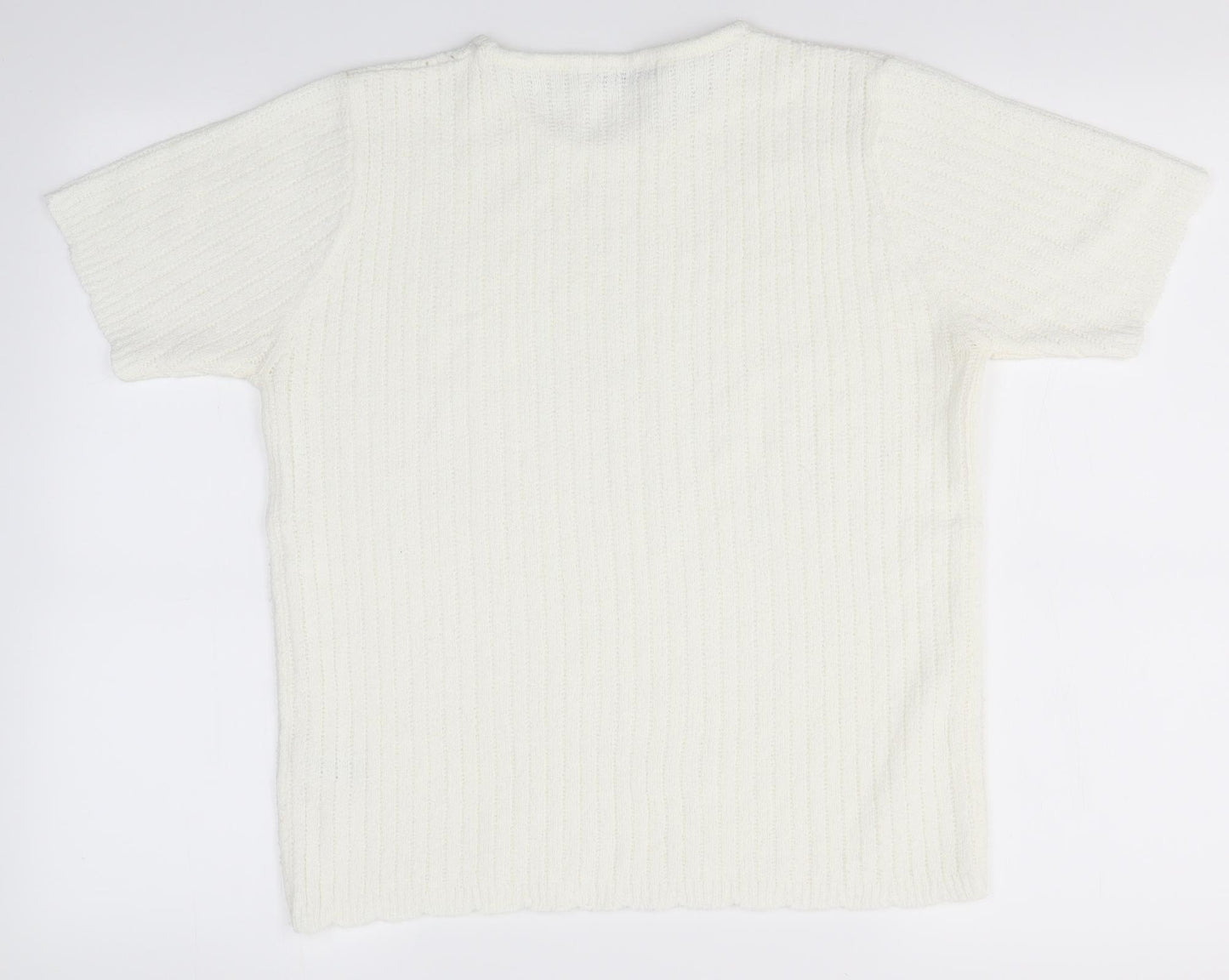 Berkertex Womens White   Pullover Jumper Size 10