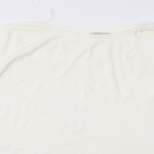 Soon Womens White   Pullover Jumper Size 18
