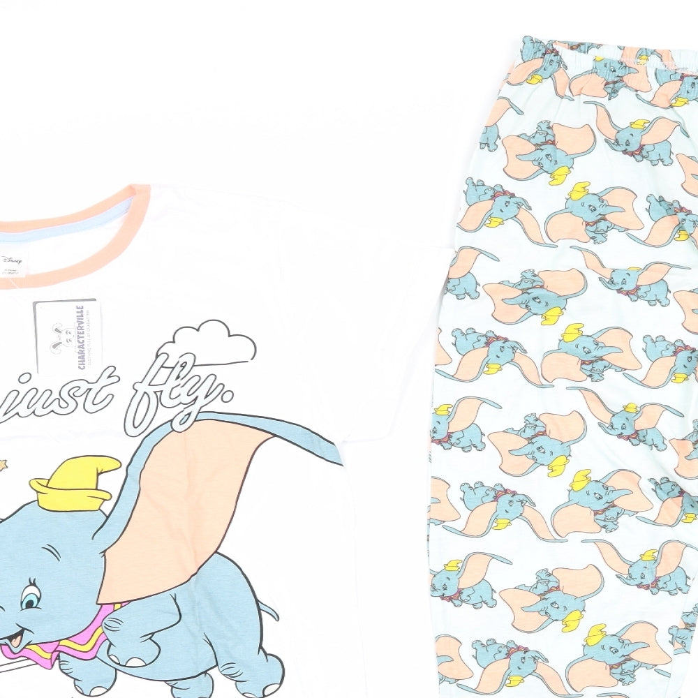 Characterville Womens Green Animal Print   Pyjama Pants Size 16  - Dumbo Print
