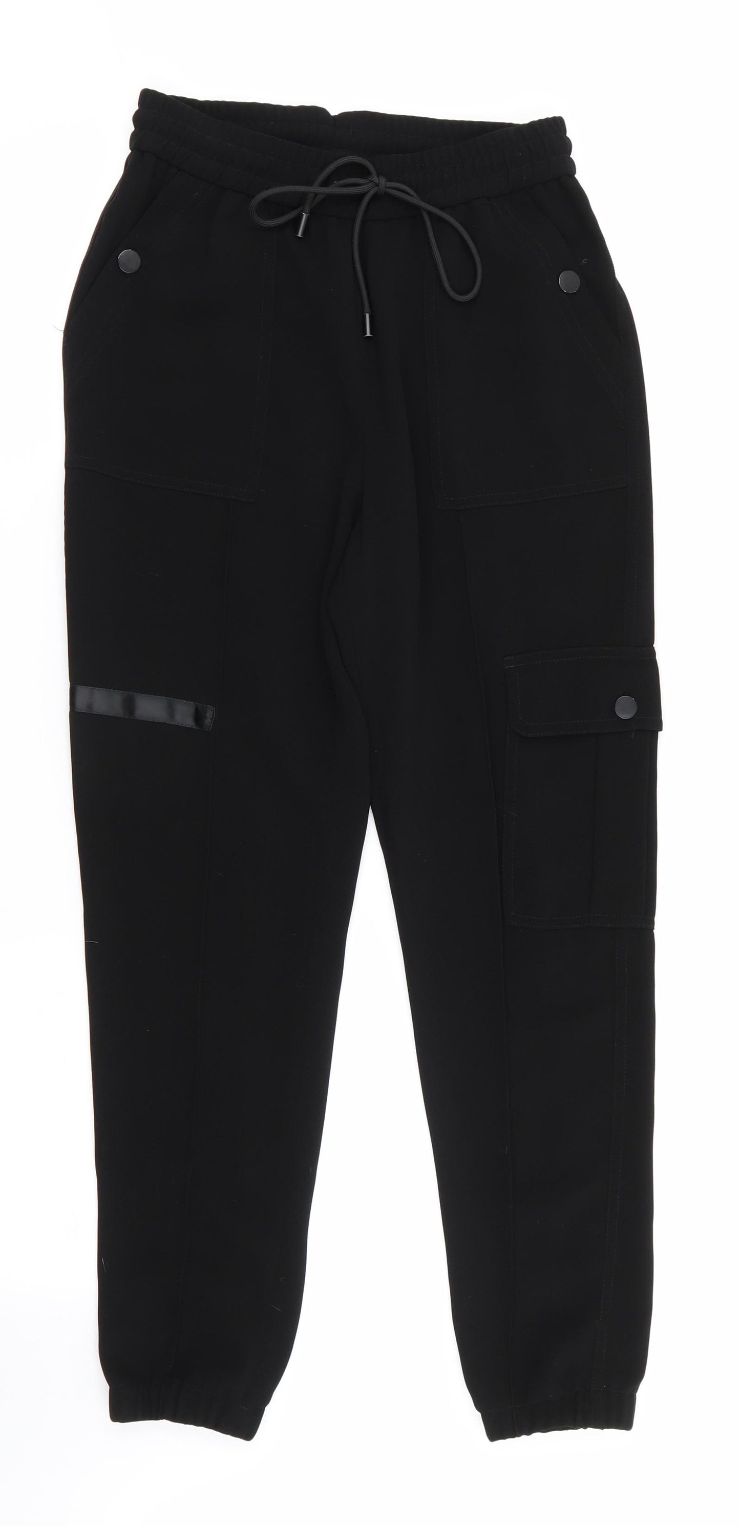 ME & EM Womens Black   Jogger Trousers Size 6 L27 in - Cargo style jogger