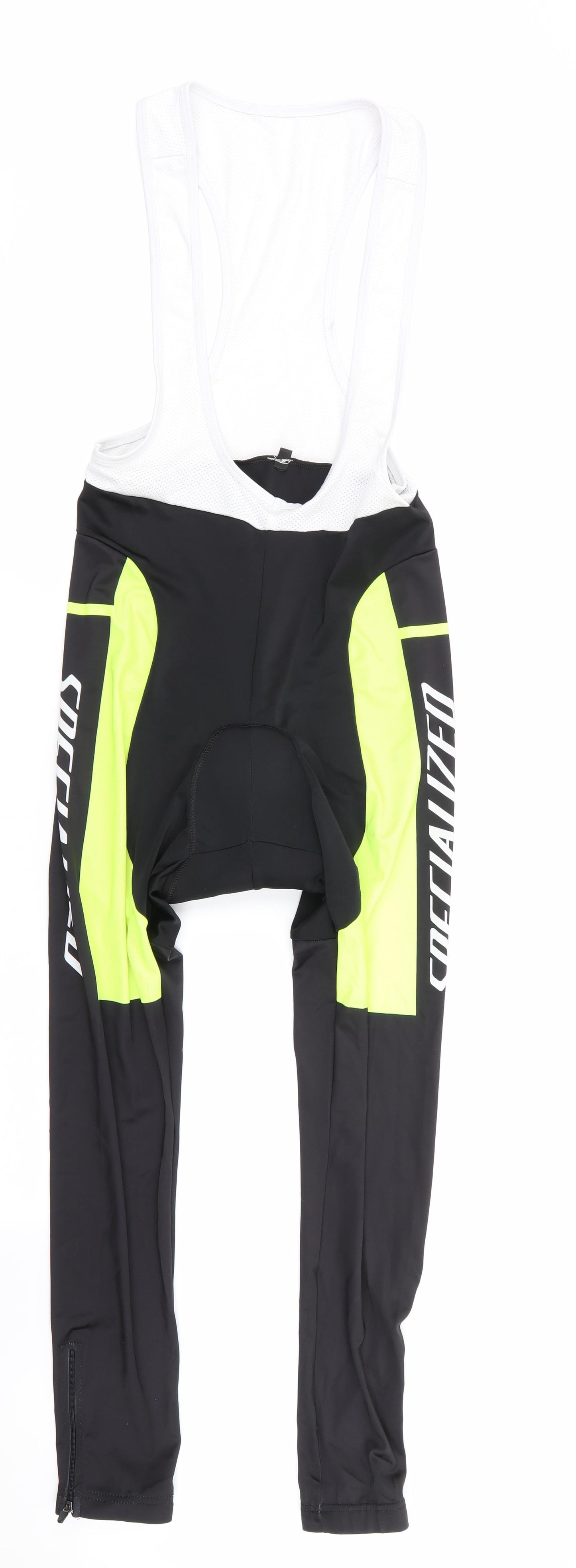 Specialized Mens Black Colourblock  Compression Leggings Size L L26 in - All in one Cycling garment Padded Seat