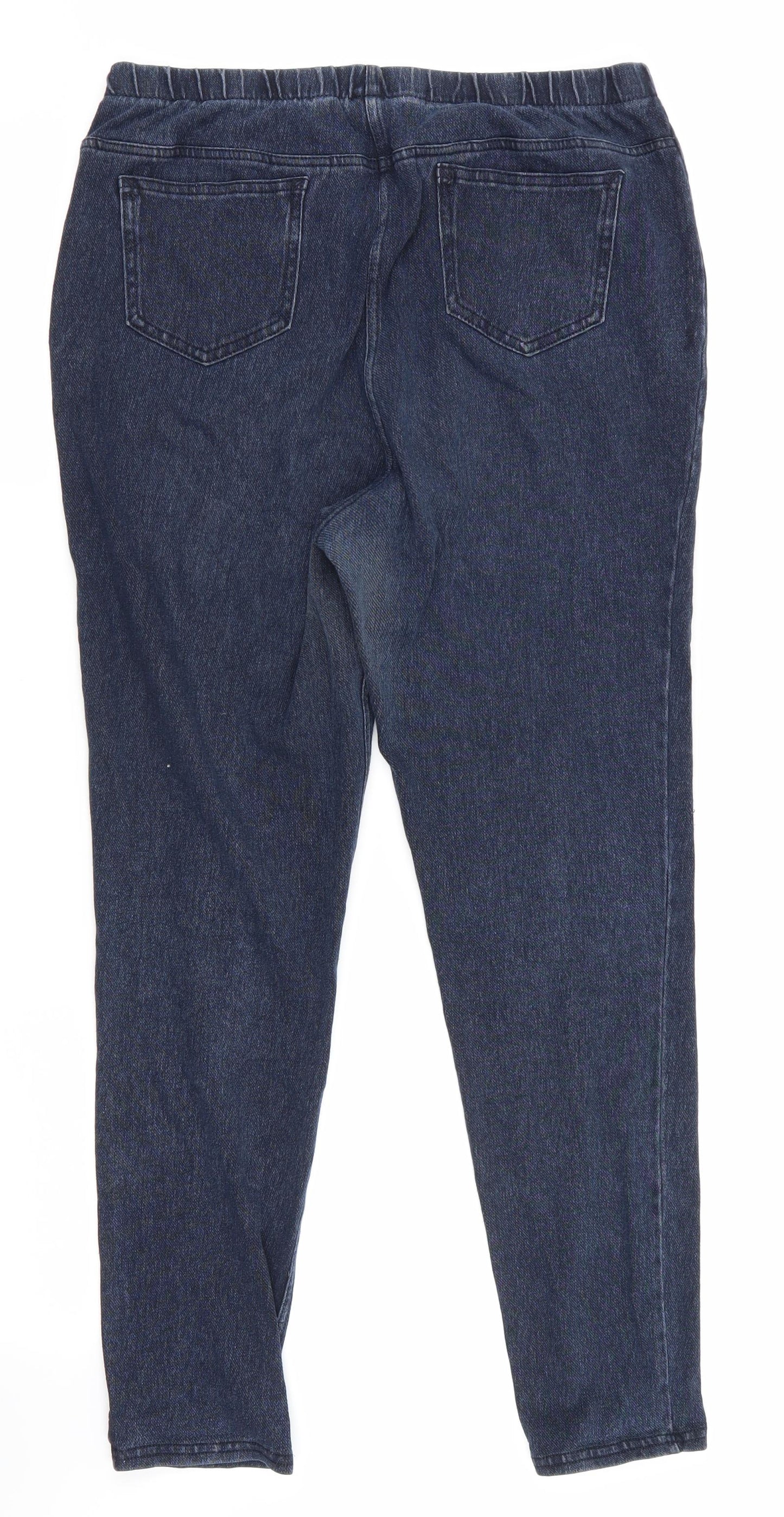 NEXT Womens Blue   Jegging Leggings Size 14 L27 in - Denim Legging