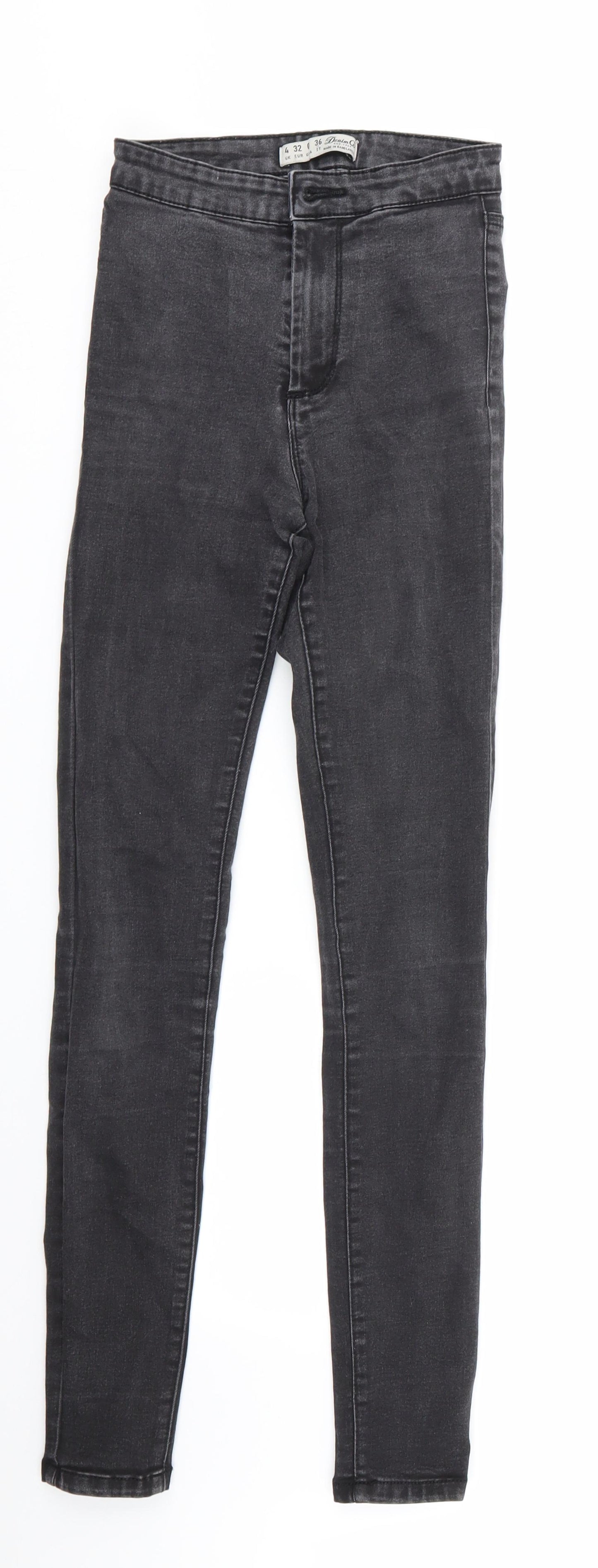 Denim Co Womens Black   Skinny Jeans Size 4 L27 in
